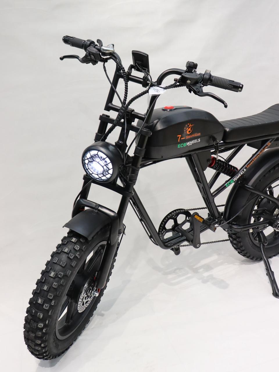 /Электровелосипед EcoWheels S9 С полным приводом 2000Ватт 25000 мАч