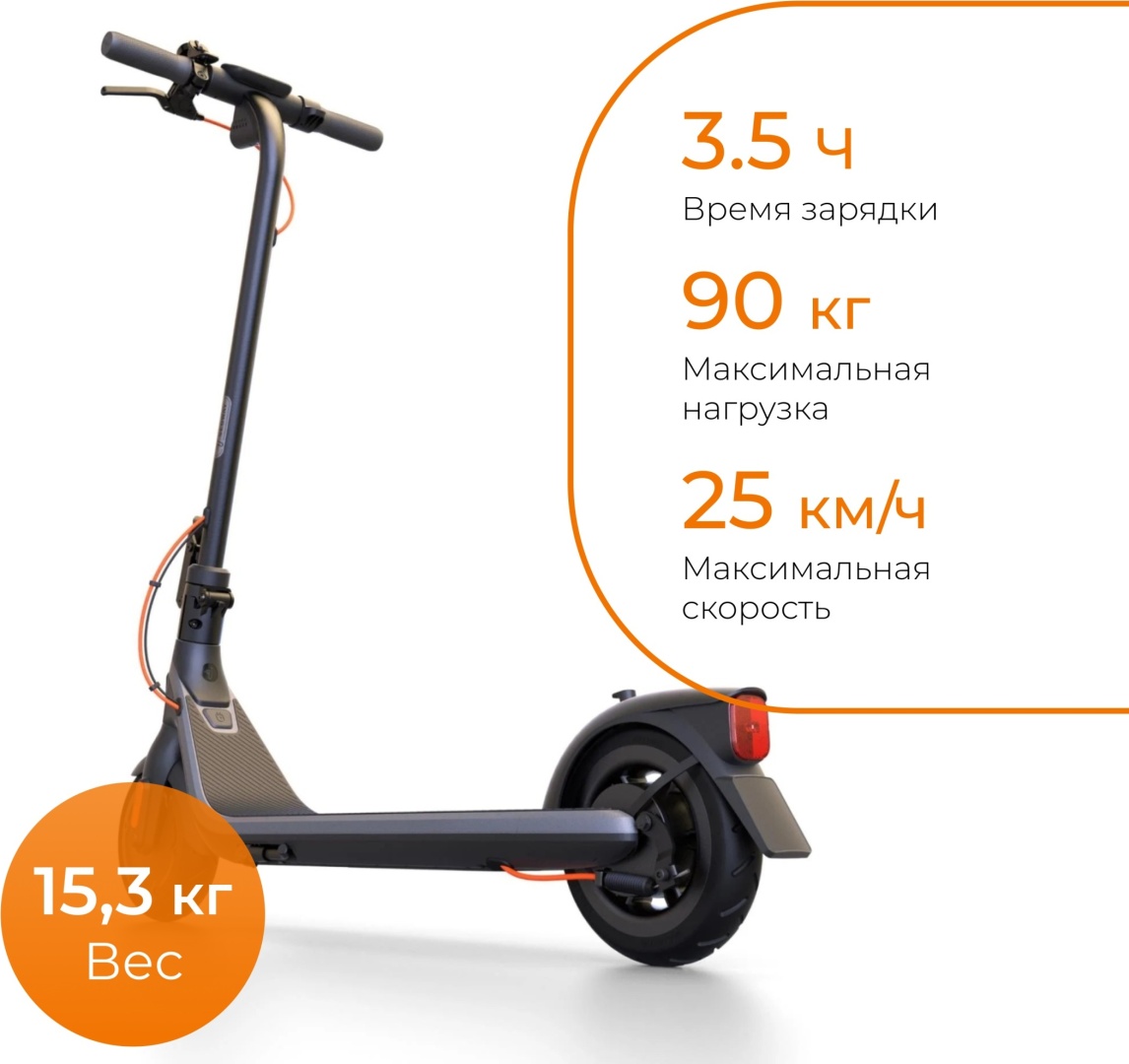 Электросамокат Ninebot E2 Plus