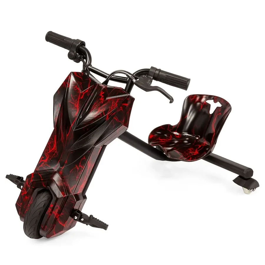 Дрифт скутер EcoWheels Drift scooter car 36V Красная молния