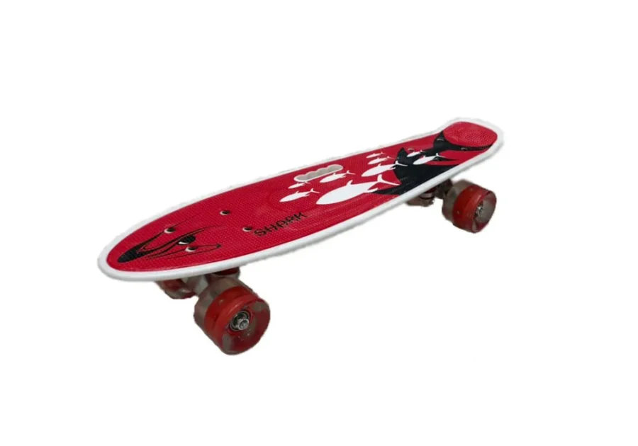 Скейтборд Pennybord red shark 21.6