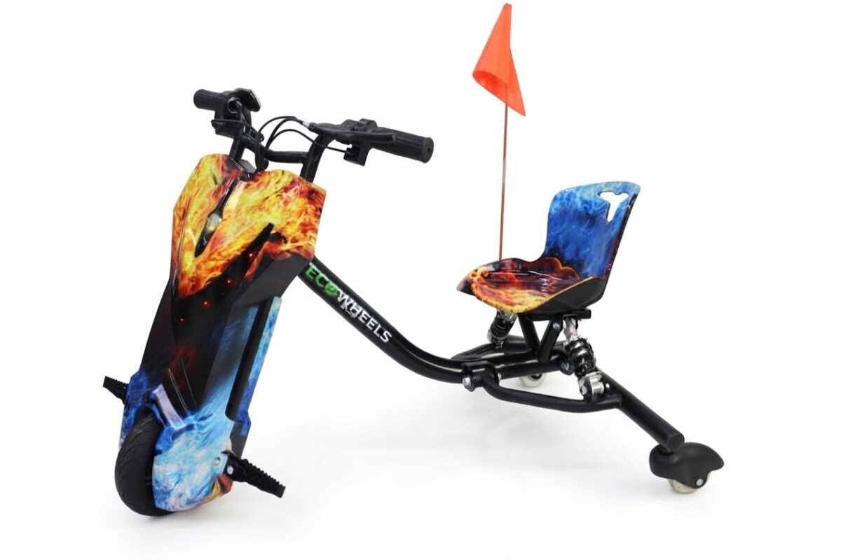 EcoWheels Drift Scooter С Усиленной рамой и Усиленными амортизаторами