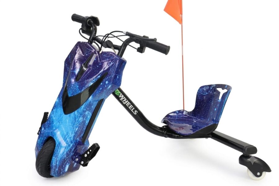 Дрифт скутер EcoWheels Drift scooter car 36V Синий Космос