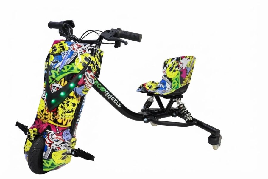 EcoWheels Drift Scooter С Усиленной рамой и Усиленными амортизаторами