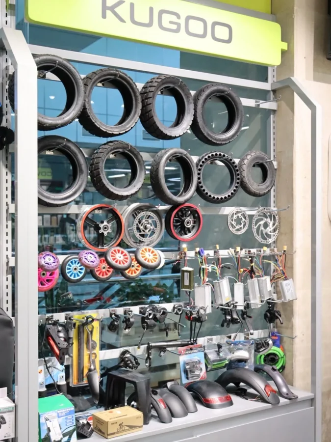 Колёса, покрышки и запчасти Kugoo в магазине EcoWheels